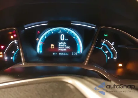 2017 Honda Civic Ex-L из США, поврежденный, VIN 2HGFC1F76HH636913